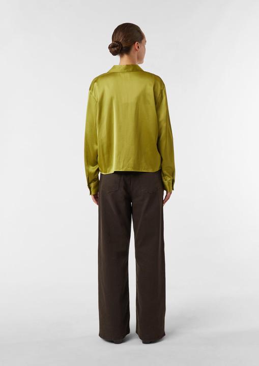Immagine prodotto Comma Bluse Satinbluse mit aufgesetzen Brusttaschen und Logodetail (32)