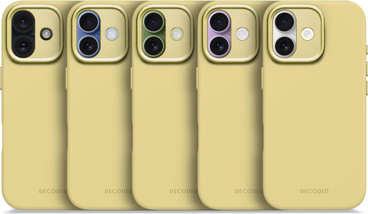 Produktbild Decoded Silicone Backcover Apple iPhone 17 Yuma Yellow (Apple iPhone Air)