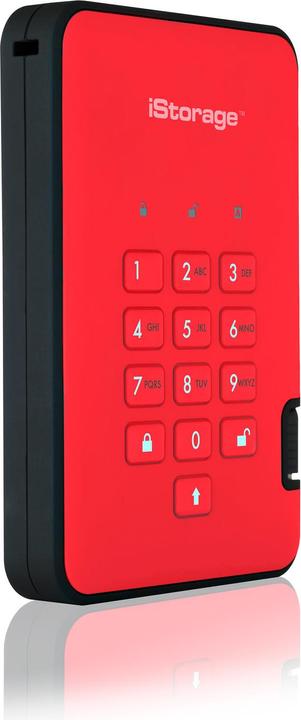 Produktbild iStorage diskAshur² - Festplatte - verschlüsselt - 5 TB - extern (tragbar) (5 TB)