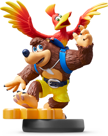 Actual product image Nintendo amiibo Super Smash Bros - Banjo Kazooie (3DS XL, Wii U, 3DS, Switch)