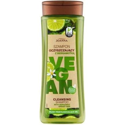Joanna , Shampoo, Shampoo Detergente Vegano Shampoo Detergente Al Bergamotto 300Ml (Shampoo Liquido, 300 Ml)