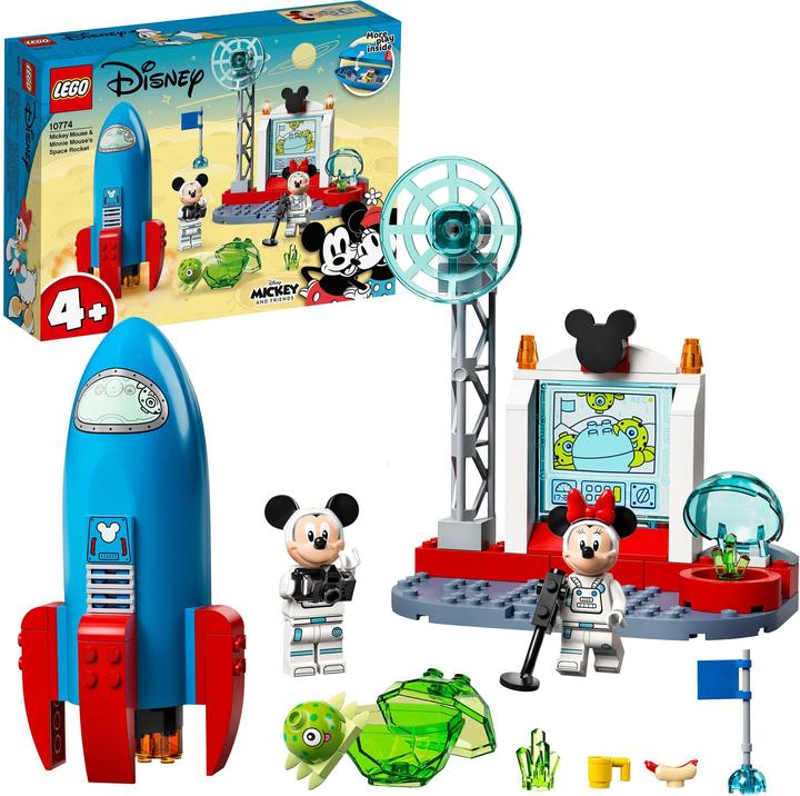 Actual product image LEGO Mickey Mouse Minnie Mouse's Space Rocket (10774, LEGO Disney)