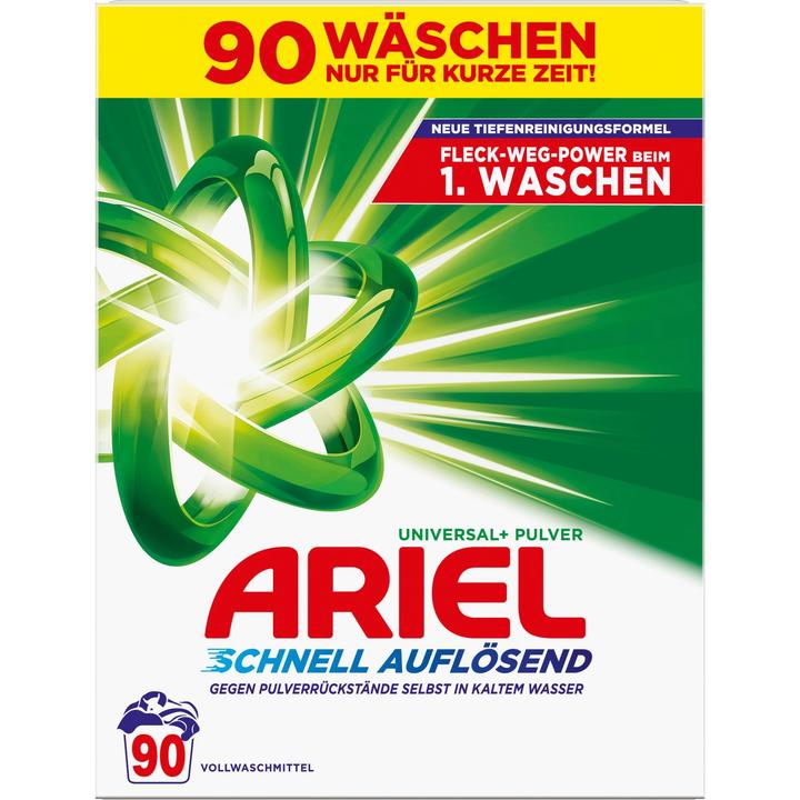 Productafbeelding Ariel Universal+ (90 Wascycli, Waspoeder)