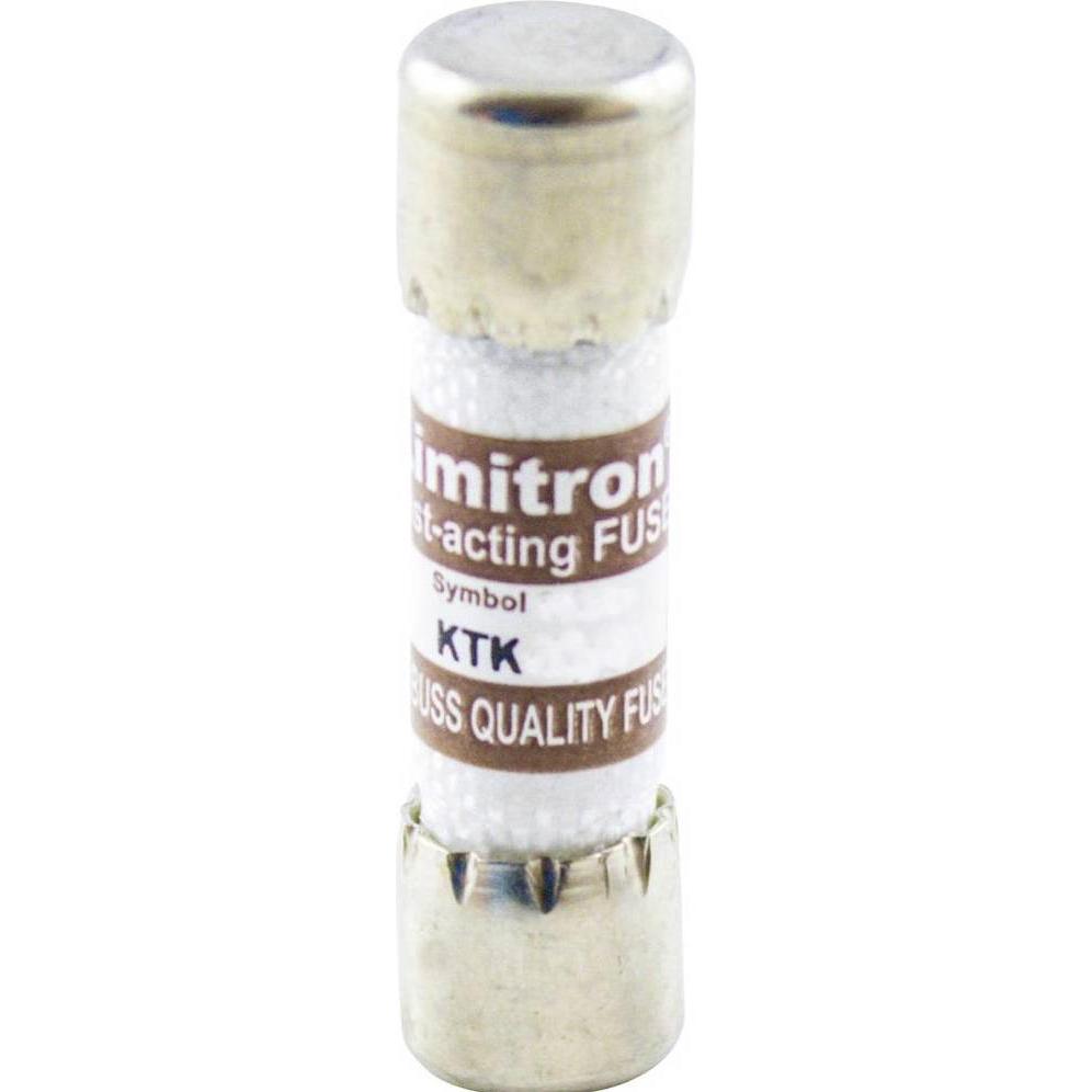 Bussmann, Sicherung, by Eaton KTK 25 A KTK 25 A Feinsicherung (Ø x L) 10.3 mm x 38 mm 25 A 6 (Feinsicherung, 25 A, Super...