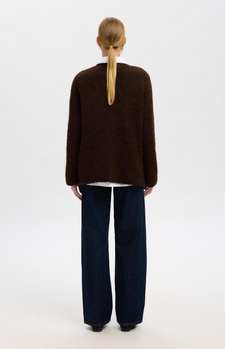 Actual product image Selected Femme Slfgabriella Ls Knit New O-Neck Noos (XL)