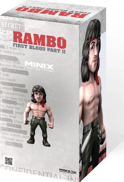 Actual product image Minix Collection Rambo with bandana 12 cm (Movies 109) - Collectible figure