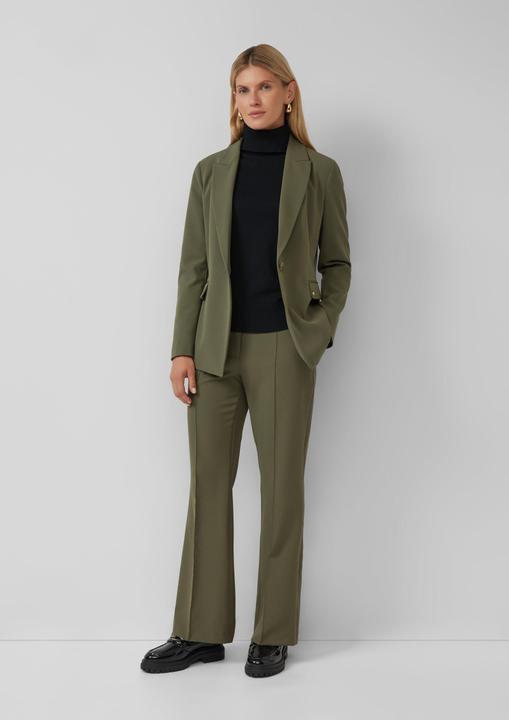 Produktbild s.Oliver Strickpullover Slim-Fit-Pullover mit Ajour-Details (40)