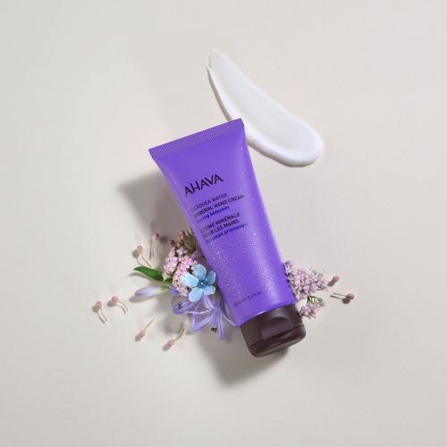 Actual product image Ahava Mineral Hand Cream "spring bloosom" - Light Hand Cream with spring fresh scent (100 ml)