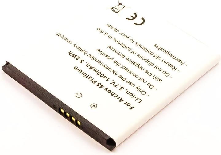 Produktbild AGI Akku kompatibel mit Archos 45 Platinum - Akku - 1.400 mAh