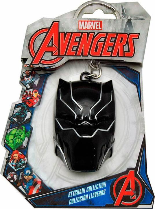 Actual product image Kids Licensing Marvel Black 3D Keyring