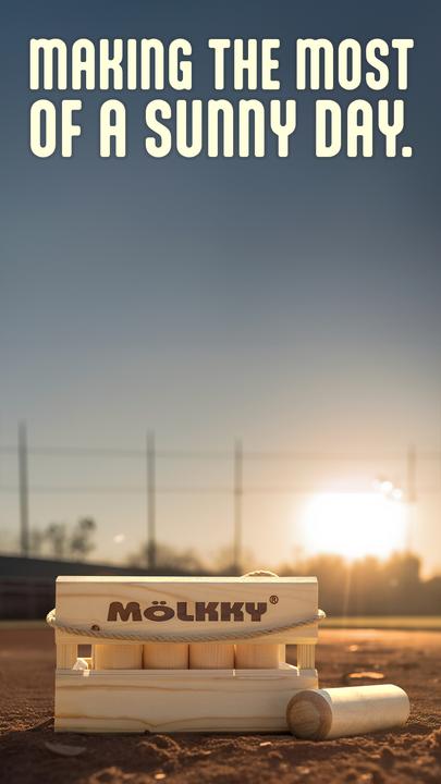 Image du produit Mölkky Jeu Viking Original (2 Joueur)