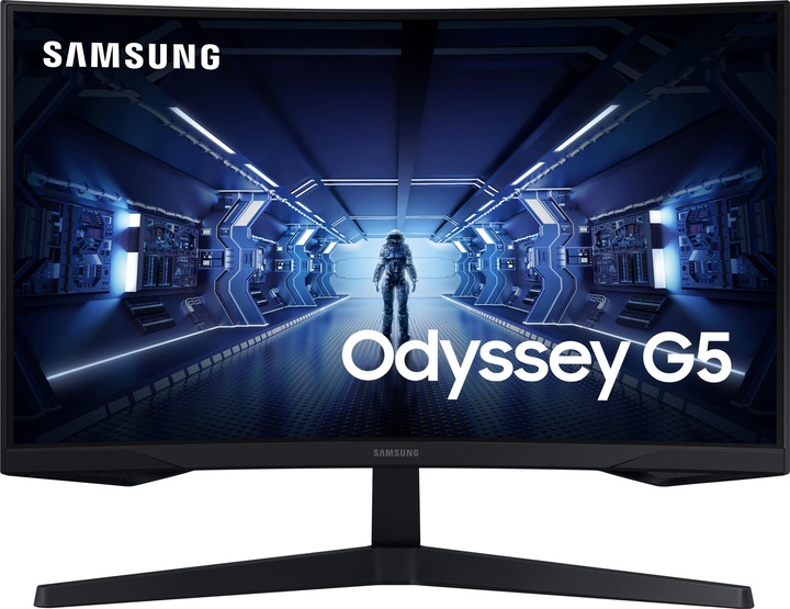 Actual product image Samsung Odyssey G5 - G55T (2560 x 1440 pixels, 26.90")