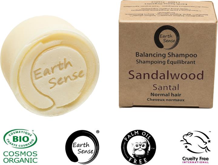 Actual product image Natura Punto Set of 3 palm oil free solid organic shampoo (Solid shampoo)
