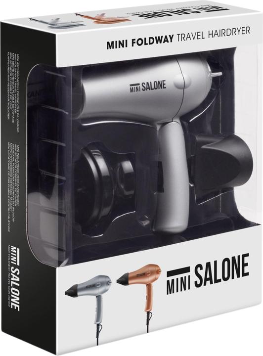 Immagine prodotto XanitaliaPro Mini asciugacapelli da viaggio pieghevole (1000 W)