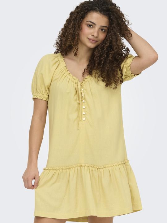 Produktbild Only ONLGOA Leinen Kurzes Kleid Kleid (M)