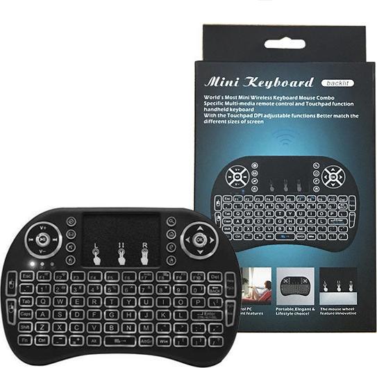 Produktbild Nenurodyta Reliable Mini Smart TV Wireless Keyboard, Black USA (25053) (US, Kabellos)