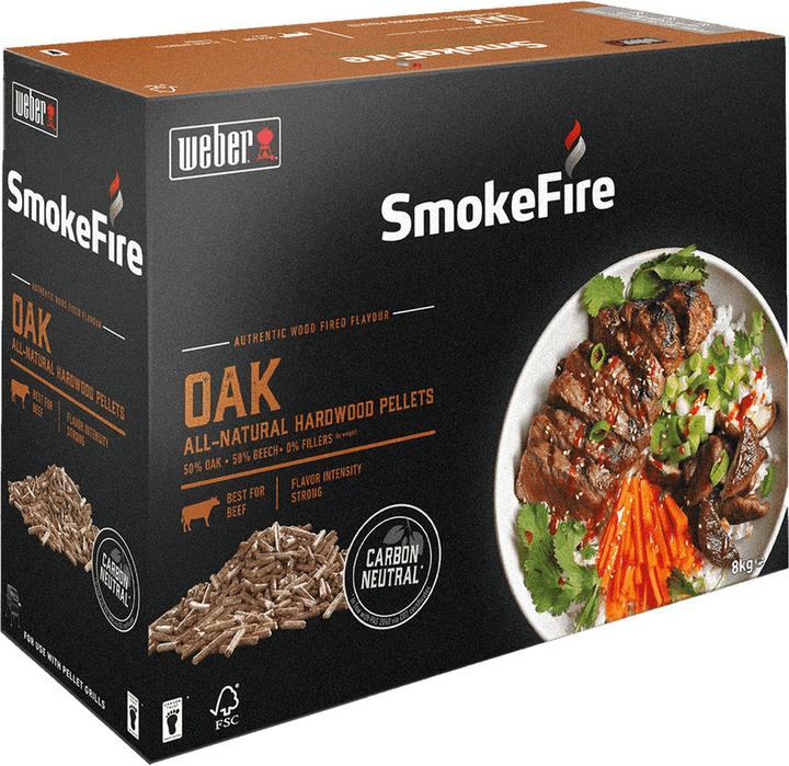 Weber SmokeFire Holzpellets Eiche - 8 kg FSC (8 kg)