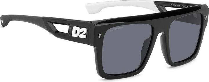 Dsquared2 D2 0127/S Rechthoekig Acetaat Heren Zonnebril