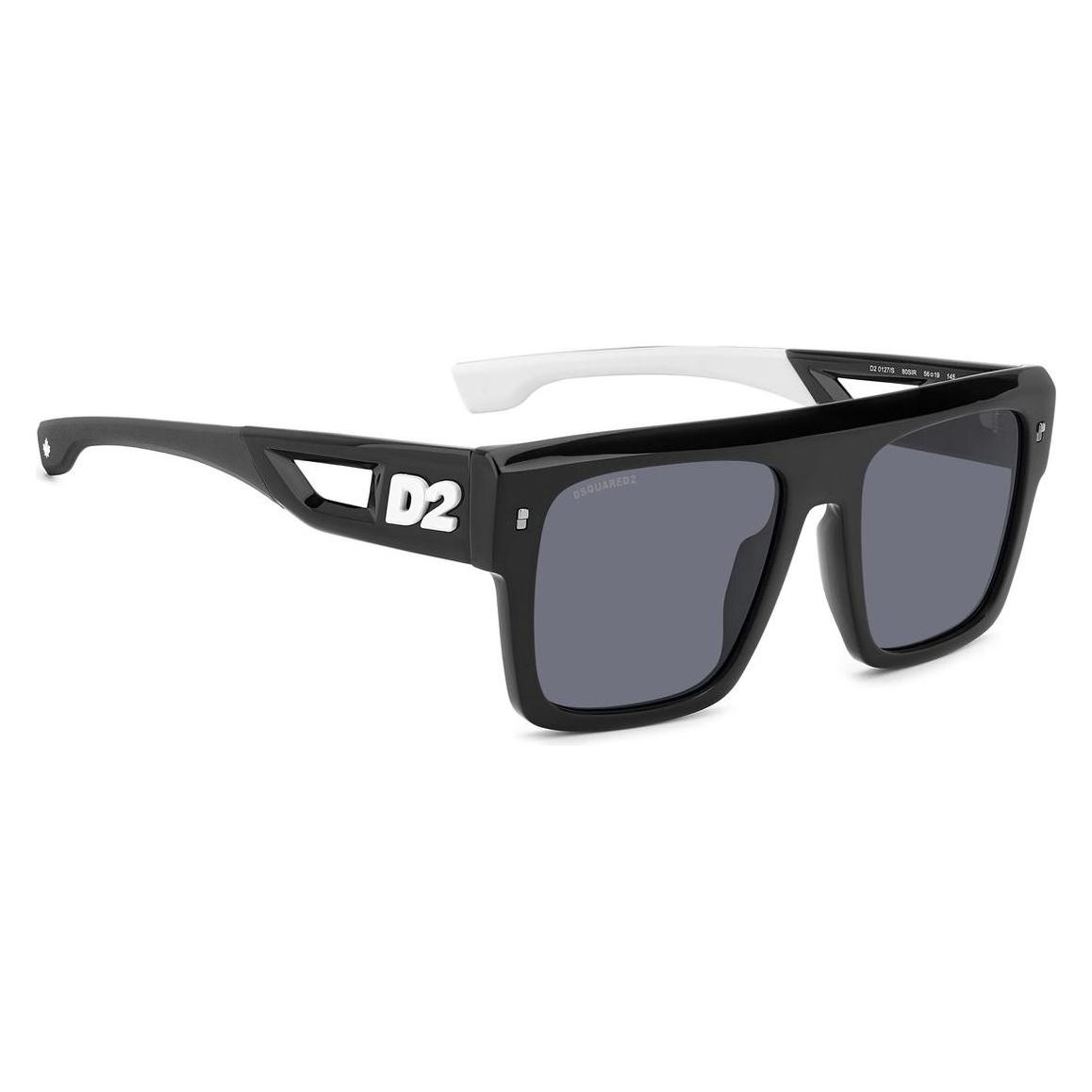 Dsquared2, Sonnenbrille, D2 0127/S Rechthoekig Acetaat Heren Zonnebril