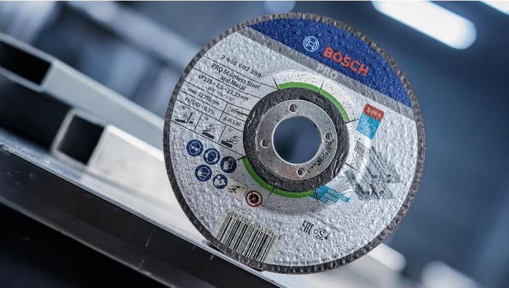 Produktbild Bosch Professional Zubehör PRO Stainless Steel and Metal 3-in-1 Disc, 125 x 2,5 x 22,23 mm