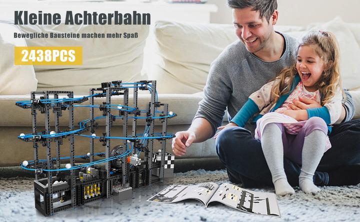 Actual product image Mould King Roller coaster (marble run)