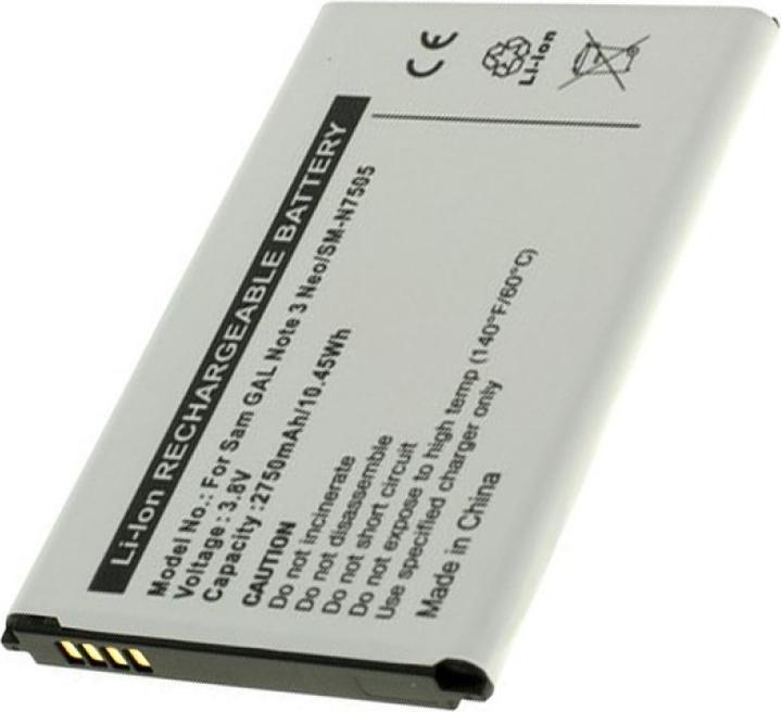Actual product image Samsung Battery SM-N7505, Galaxy Note 3 Neo
