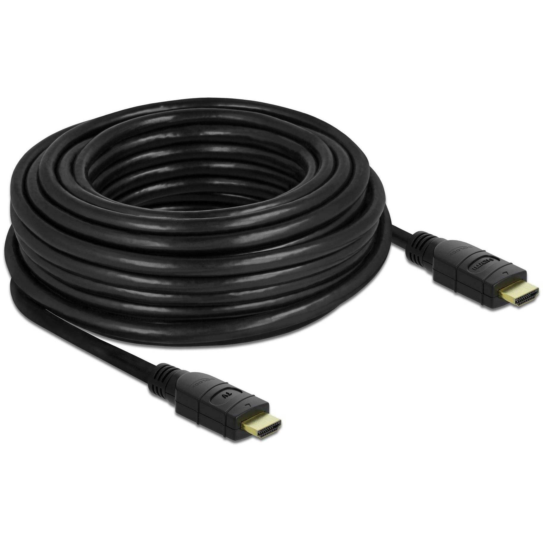 Delock Nero Hdmi (Typ A) — Hdmi (Typ A) (15 M), Cavo Video,