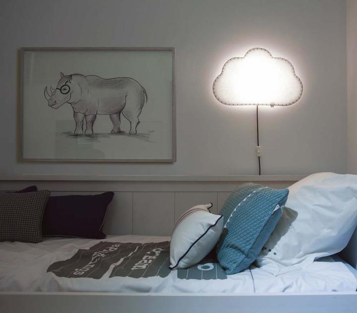 Immagine prodotto Buokids Lampada morbida da notte/lampada da parete a forma di nuvola