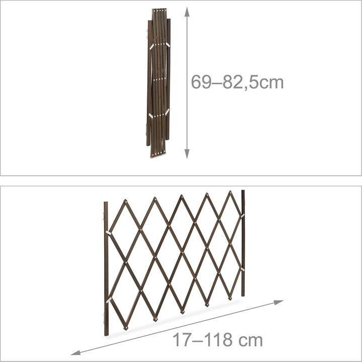 Actual product image Relaxdays Dog barrier (3 - 118 cm)