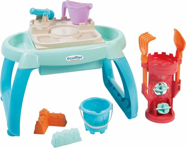 Produktbild Ecoiffier Sand- und Wassertisch - 9-teilig.