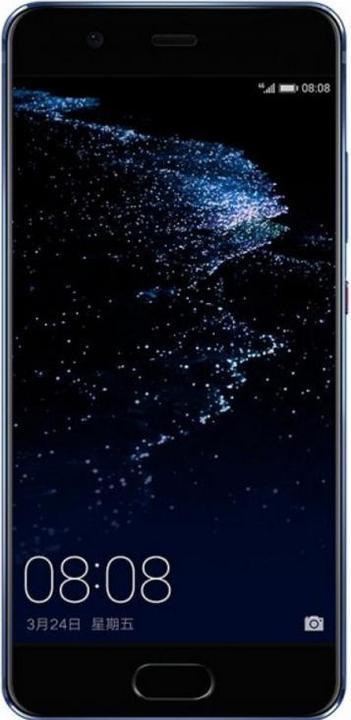 Actual product image Huawei P10 (64 GB, Hyper Diamond-Cut Dazzling Blue, 5.10", Hybrid Dual SIM, 4G)