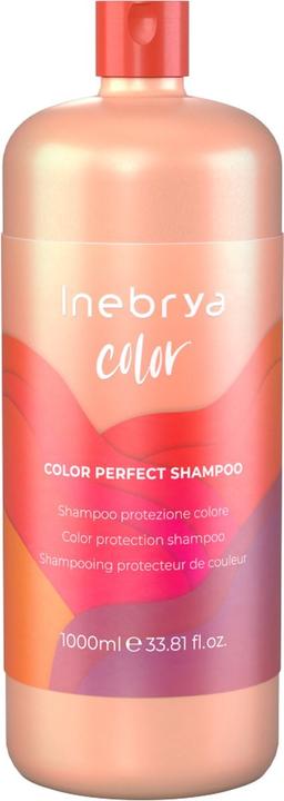 Actual product image Inebrya COLOR PERFECT Szampon do włosów farbowanych 1000ml (1000 ml, Liquid shampoo)