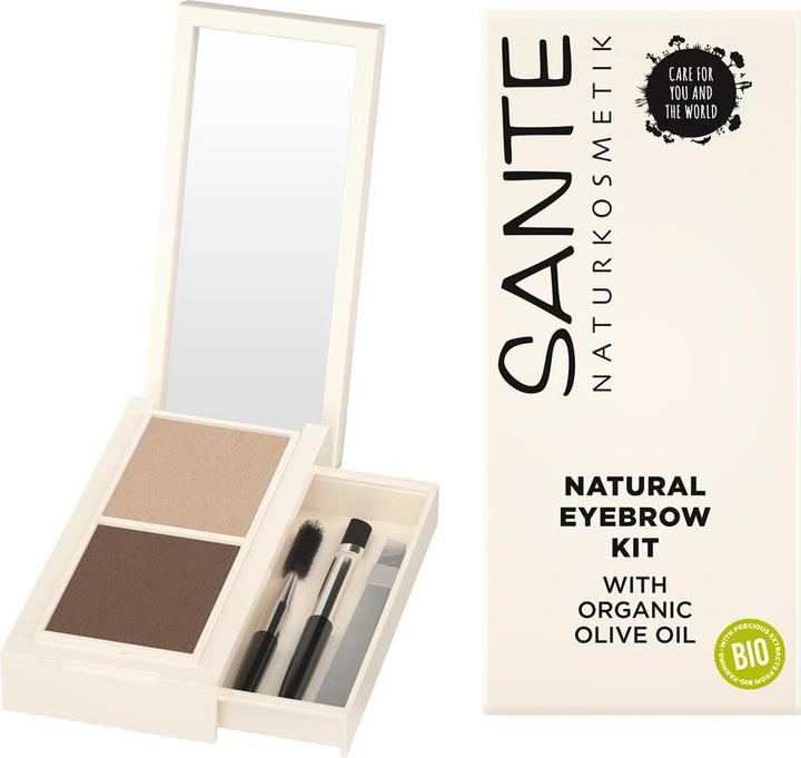 Produktbild Sante Natural Eyebrow Kit (Braun und Beige)