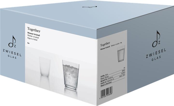 Immagine prodotto Zwiesel Bicchiere da acqua Together 79 4 pezzi (0.55 l, 4x)