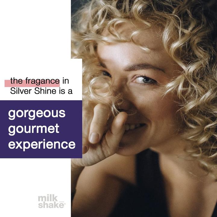 Produktbild Milk_Shake Silver Shine Light Shampoo 1000 ml (Flüssiges Shampoo, 1000 ml)