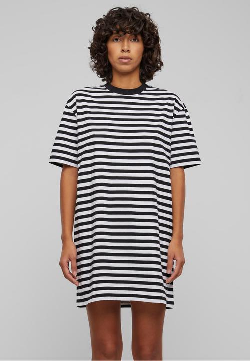 Produktbild Urban Classics Ladies Oversized Striped Tee Dress - 142655 (L)
