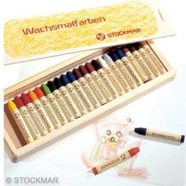 Stockmar Wachsmalstift 24 Stifte (Mehrfarbig, 24 x)