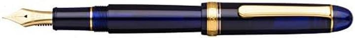 Actual product image Platinum Century Gold Trim Chartres Blue SF Fountain Pen (1x)