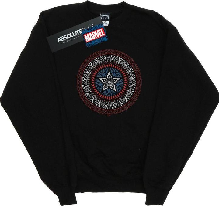 Produktbild Captain America Ornamental Shield Sweatshirt (L)