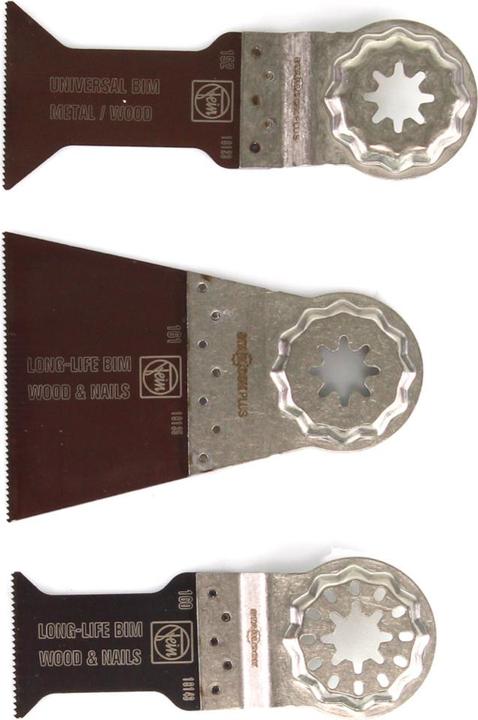 Actual product image Fein Plunge saw blade set 3 pieces E-C
