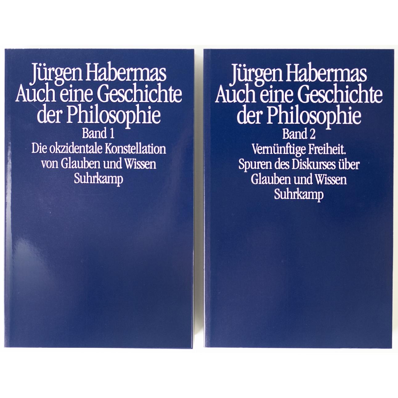 Auch eine Geschichte der Philosophie, Fachbücher von Jürgen Habermas