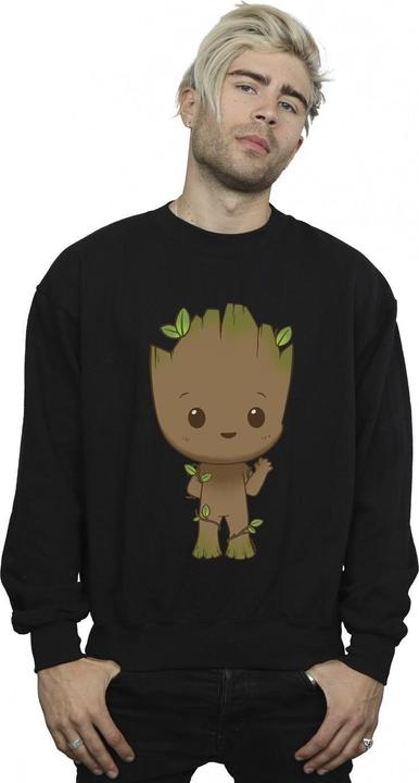 Immagine prodotto I Am Groot Chibi Wave Pose Felpa Uomo (L)