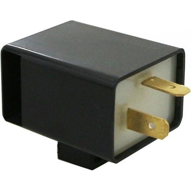 P2R, Motorrad Zubehör, Universal-Blinkzentrale 2 Stecker-Klemmen mit Summer für Glühbirnenblinker