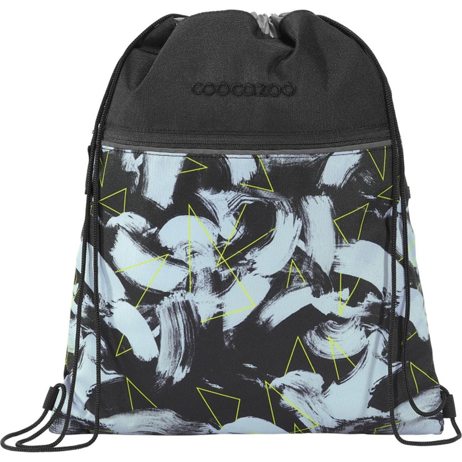 Coocazoo, Tasche, Sportbeutel Turnbeutel, 10 Liter, Schwarz, (10 l)