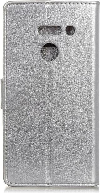 Actual product image MU Classic Litchi Leather Bookcover II Series (G8 ThinQ)