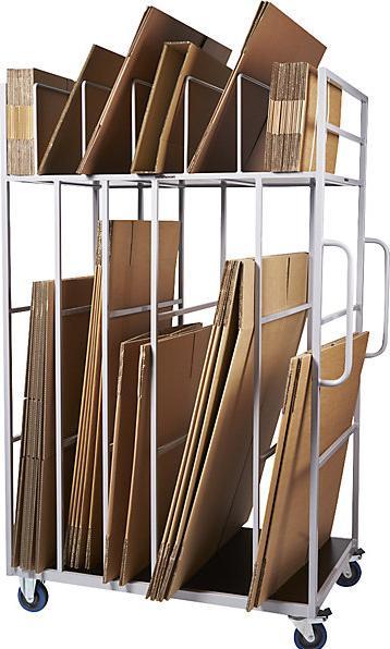 Immagine prodotto Matador Carrello per cartoni, mobile, per cartoni piegati, 4 rotelle pivottanti, di cui (150 kg)