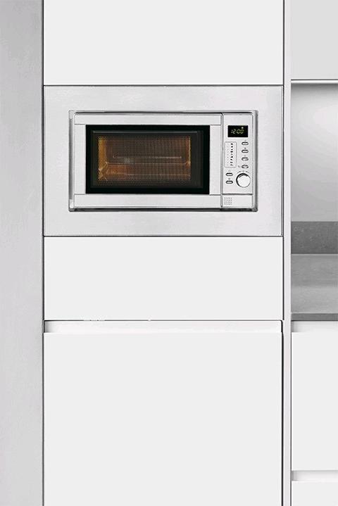 Actual product image Exquisit EMW 19-7G Inox-Silver Large units (20 l)