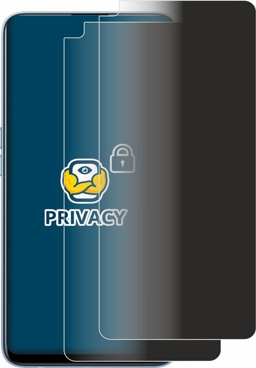 Actual product image BROTECT Anti-spy privacy film Blue light protection film (2 Piece, Realme 7 Pro)