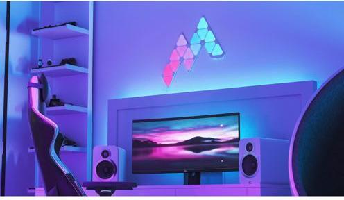 Productafbeelding Nanoleaf Shapes Mini Driehoeken Uitbreidingspakket, 10 stuks. (200 lm)