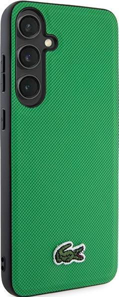 Image du produit Lacoste LCHMS24SPVCN S24 S921 zielony/green hardcase Iconic Petit Pique MagSafe (Samsung Galaxy S24)